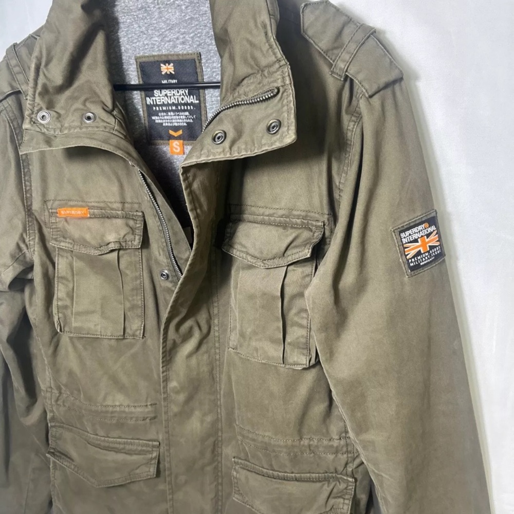 SUPERDRY INTERNATIONAL MILITARY JACKET (Small) THE ROOKIE